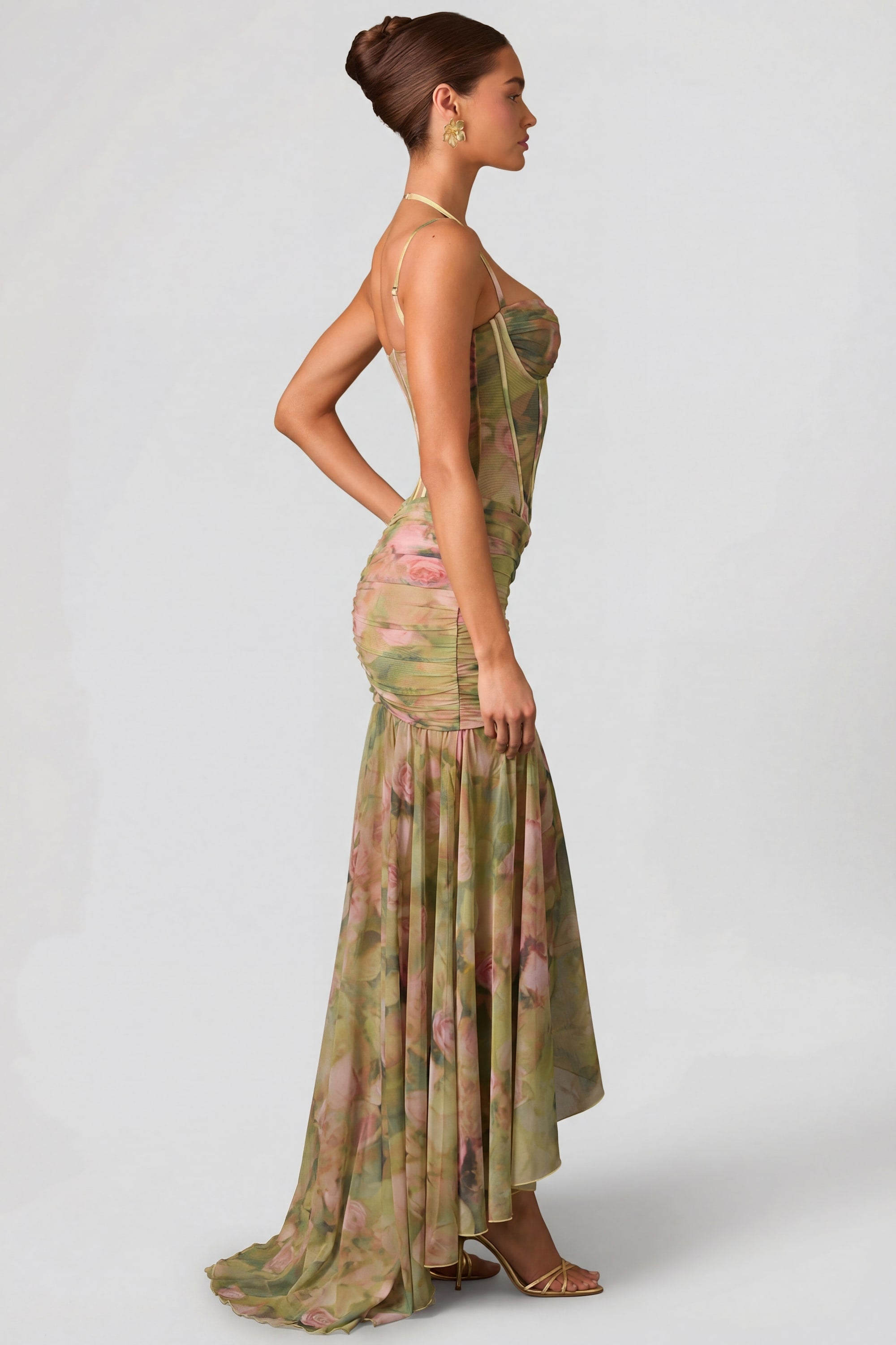 robe imprimée florale élégante