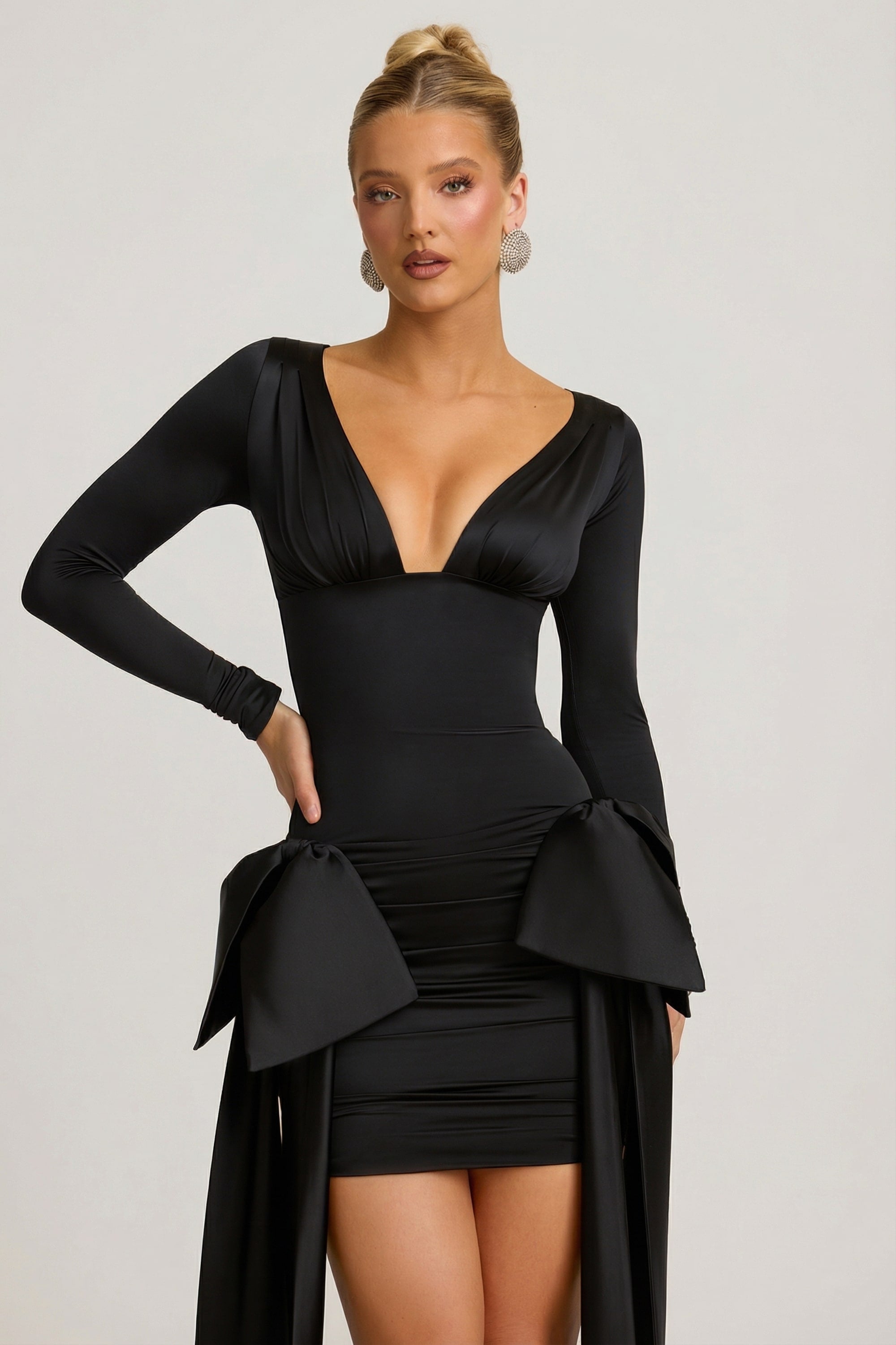 corset-dress avec détails froncés