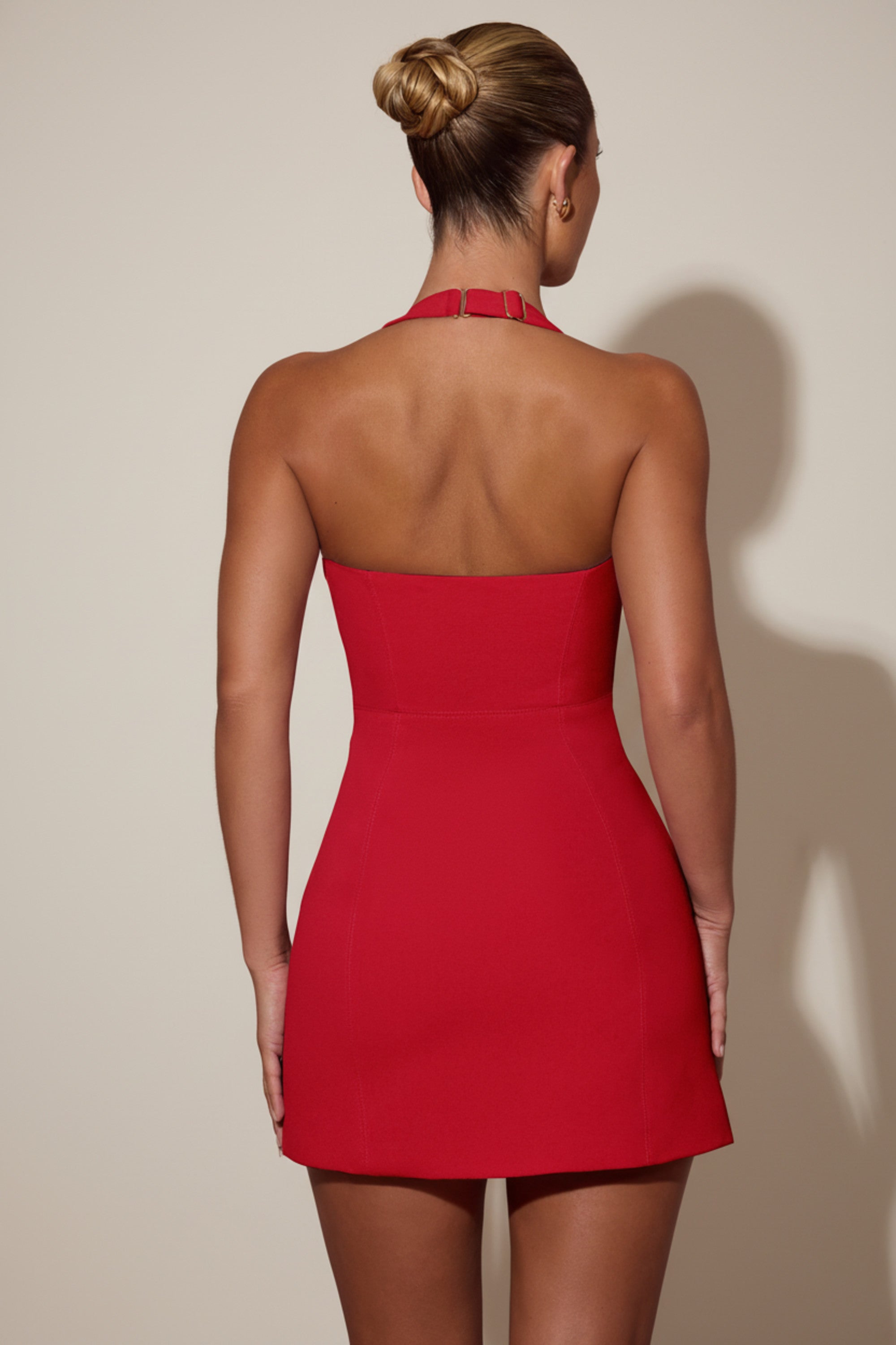 Robe col licou avec détail cœur