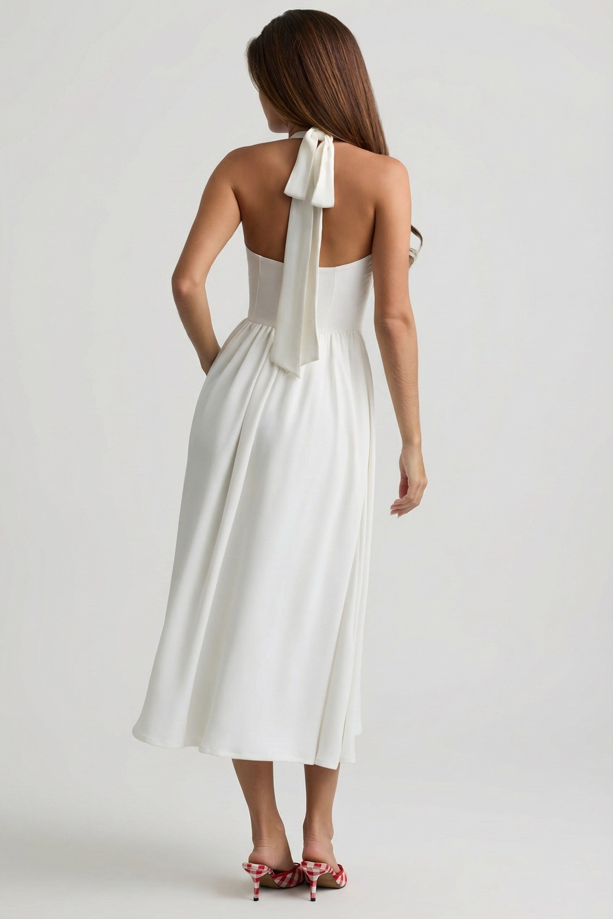 élégance robe boutons