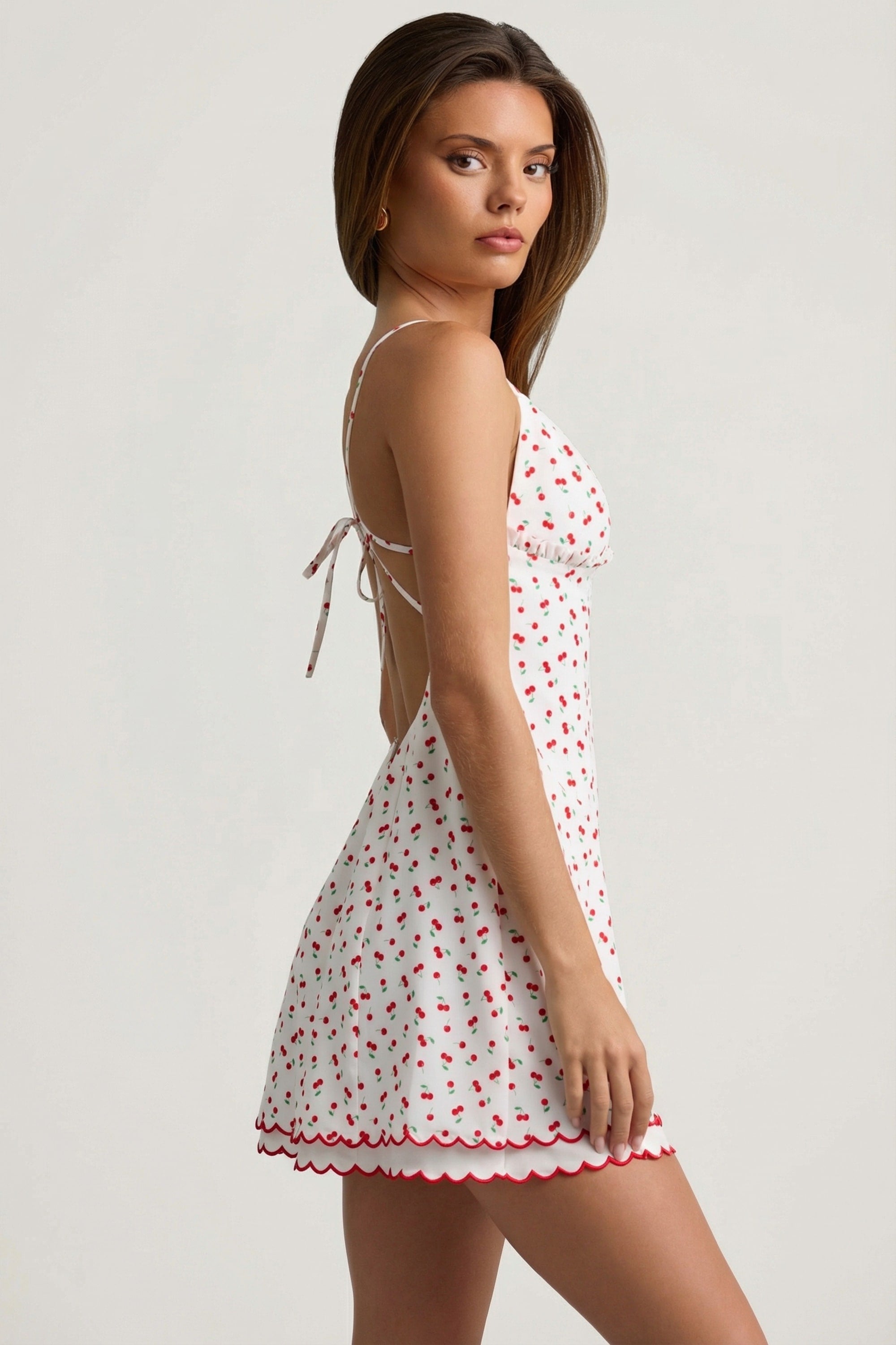 robe A-line dos nu