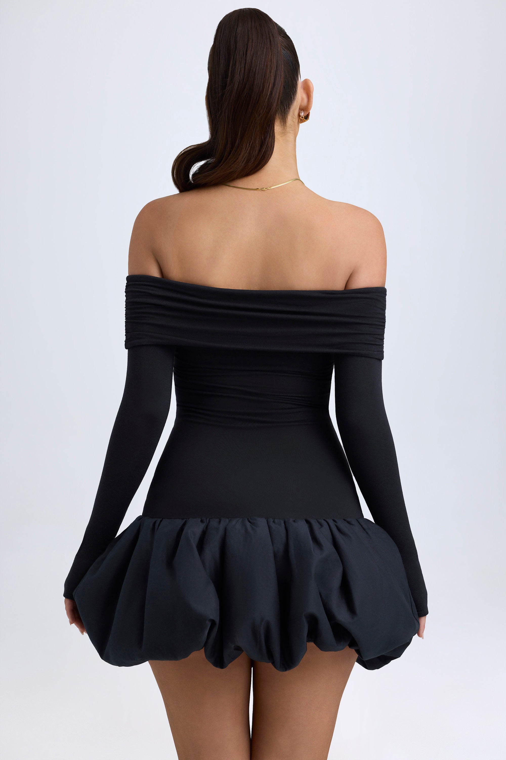 robe en modal noire