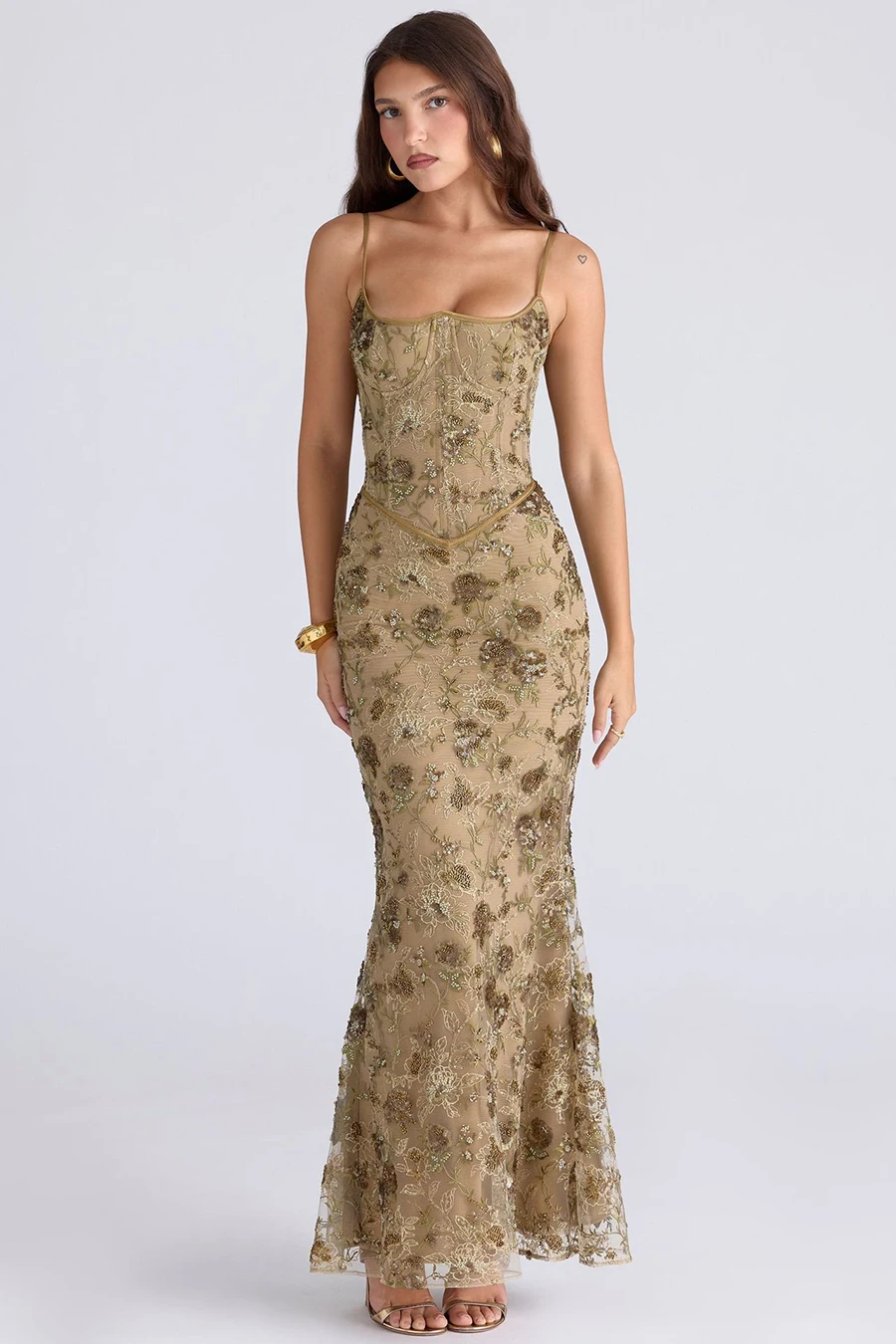 Maxi Dress Formal Occasion Banquet Robe Corset Bandage – Image 12