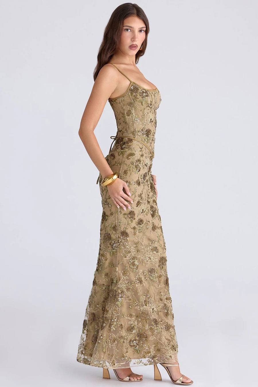 Maxi Dress Formal Occasion Banquet Robe Corset Bandage – Image 13