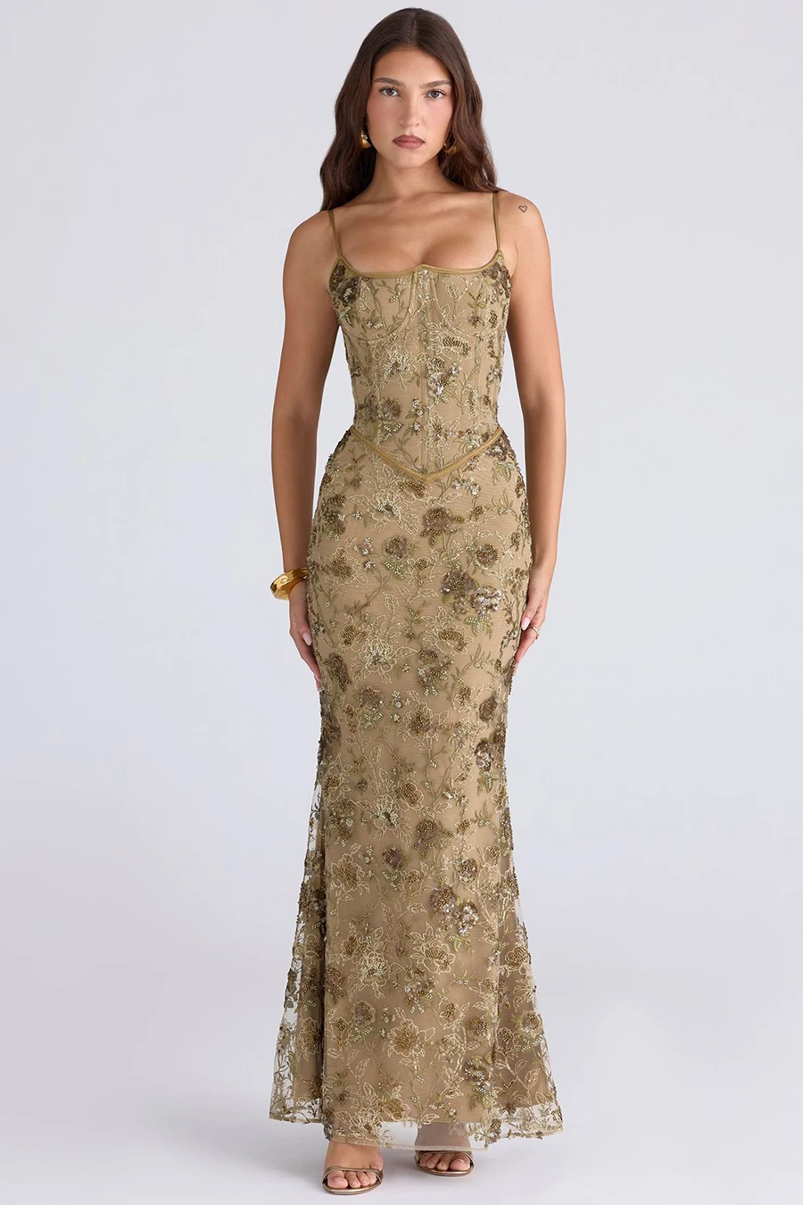 Maxi Dress Formal Occasion Banquet Robe Corset Bandage – Image 11