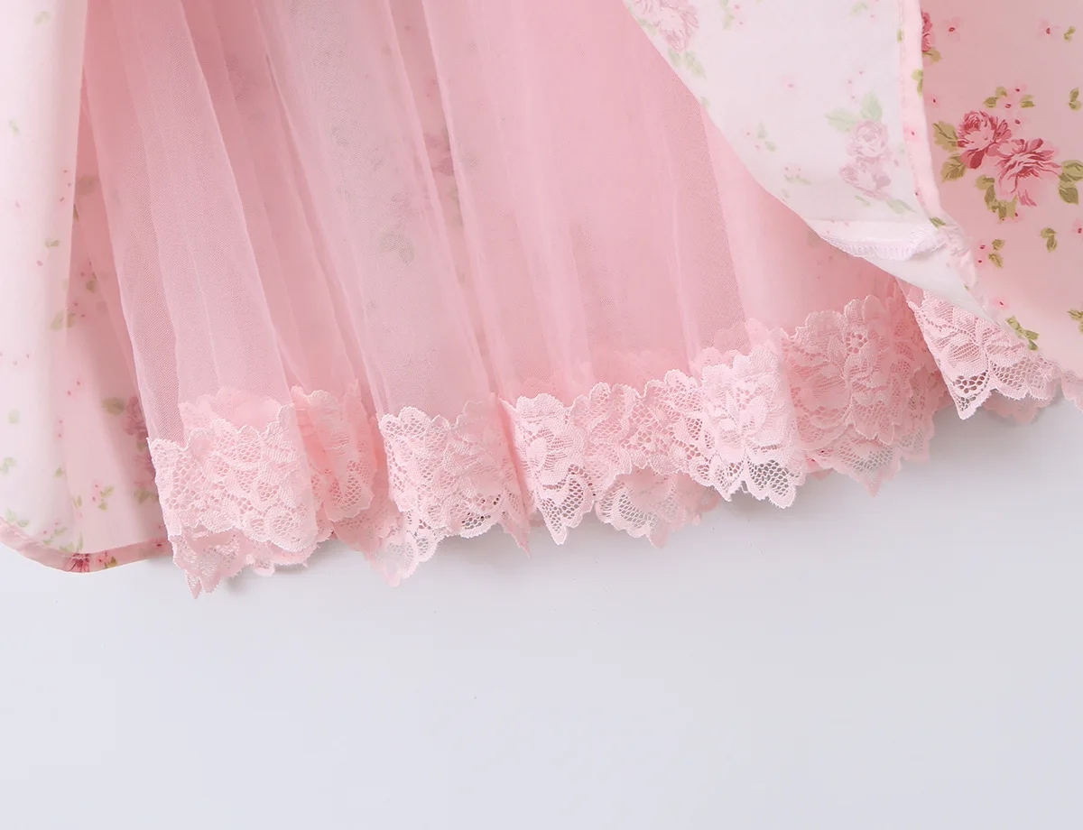 Midi Dress Women Sweet Kawaii Coquette Aesthetic Lace Up Corset Backless Pink Sundress Cottagecore Robe – Image 10