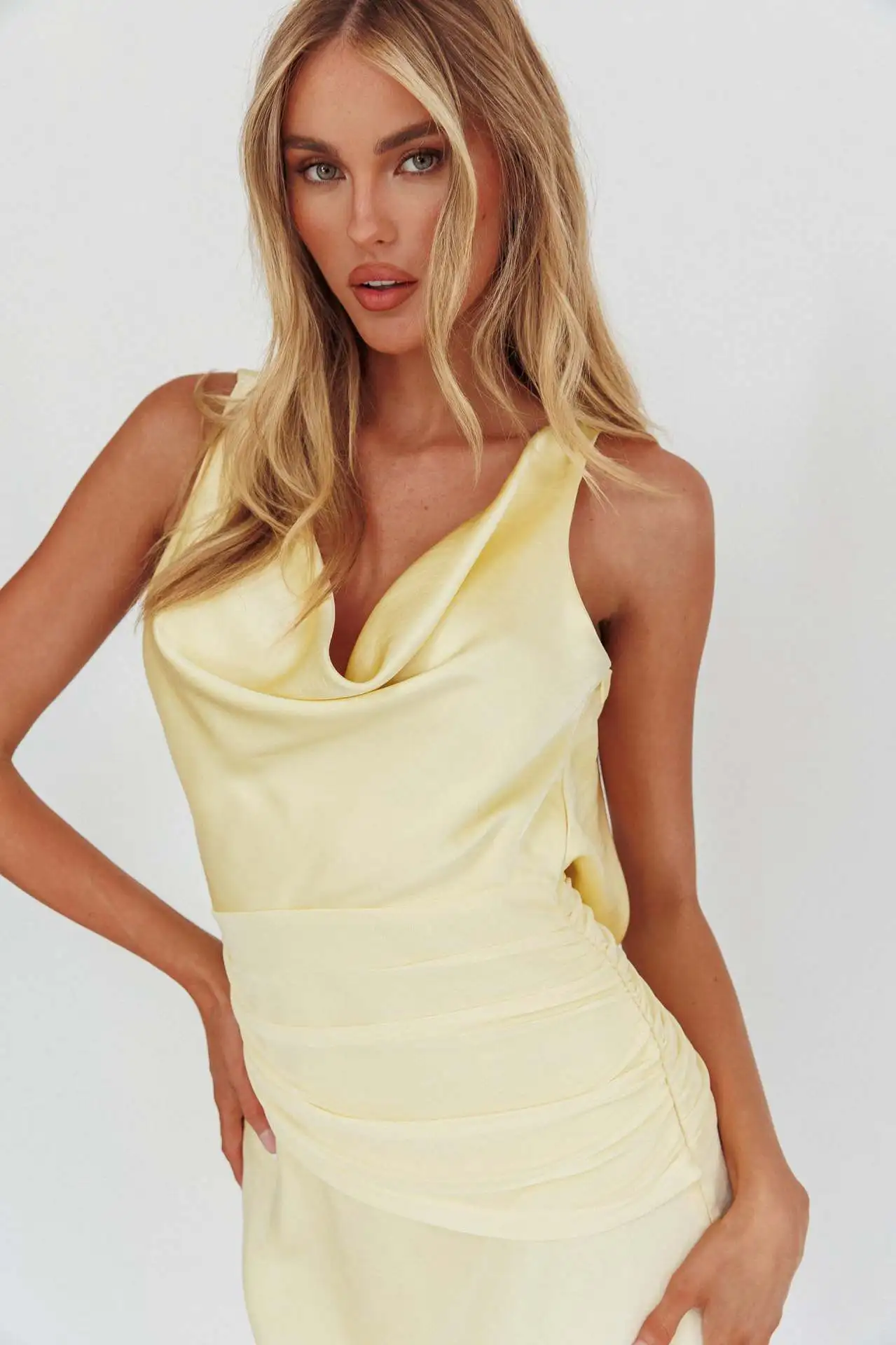 Maxi Dress Sleeveless Backless – Image 12