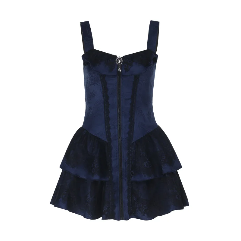 Corset Strap Short Dress New Fashion Lolita Slim Mini Dresses – Image 5