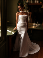 LORIE Sweetheart Mermaid Sexy Wedding Dress Sleeveless Princess  Bridal Gowns Backless Wedding Gown
