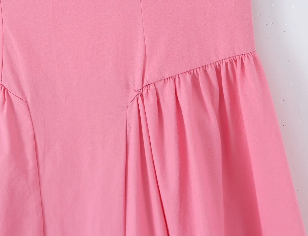 Corset Dress Women Sexy Spaghetti Strap Cotton Midi - Image 12