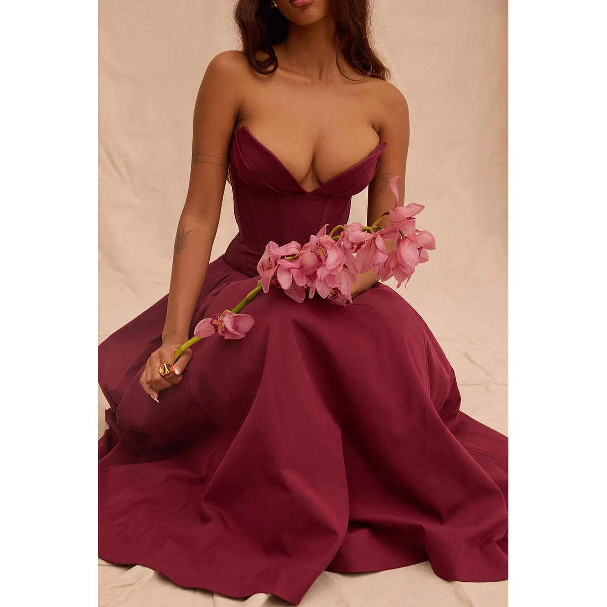 Occasion Corset Dress Long Party Dresses - Image 10