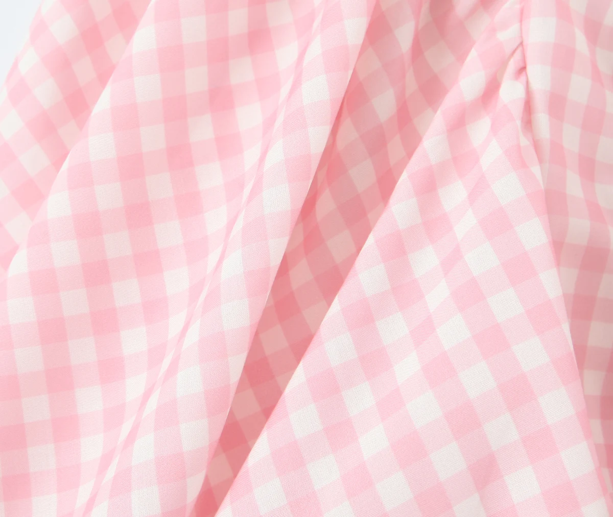 Pink Plaid Spliced White Lace Corset Style Mini Dress Women V Collar Short Sleeve Low Waist Ball Gown Swing Party Robe - Image 17