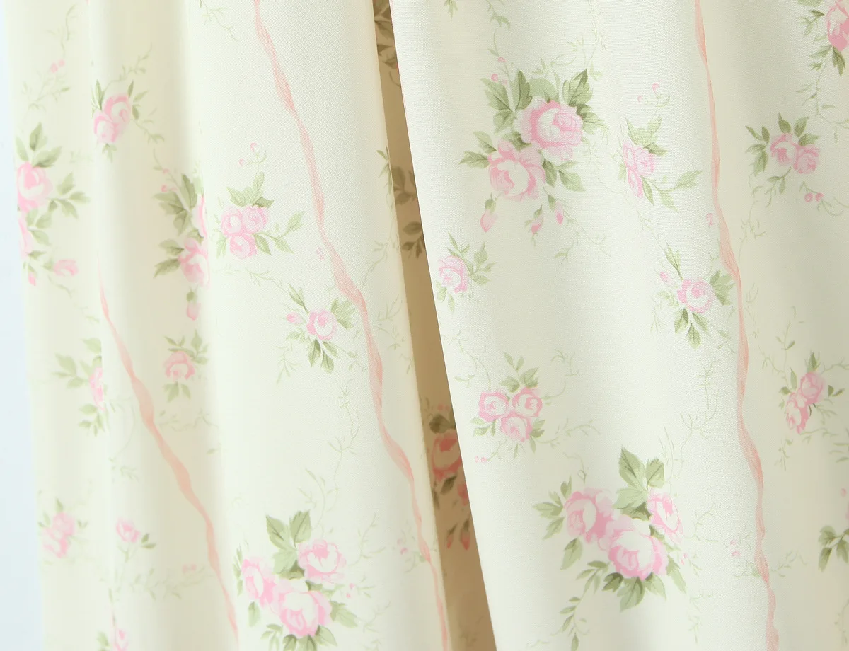 Women Ribbon Embroidered Lace Kapok Diary Corset Maxi Dress - Image 12