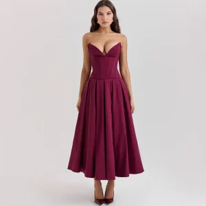 Occasion Corset Dress Long Party Dresses