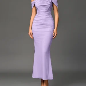 Elegant Long Corset Dress Backless Fishbone Bodycon Maxi