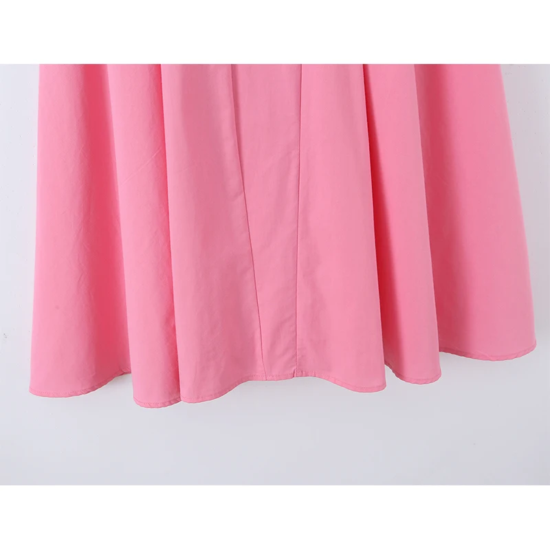 Corset Dress Women Sexy Spaghetti Strap Cotton Midi - Image 5