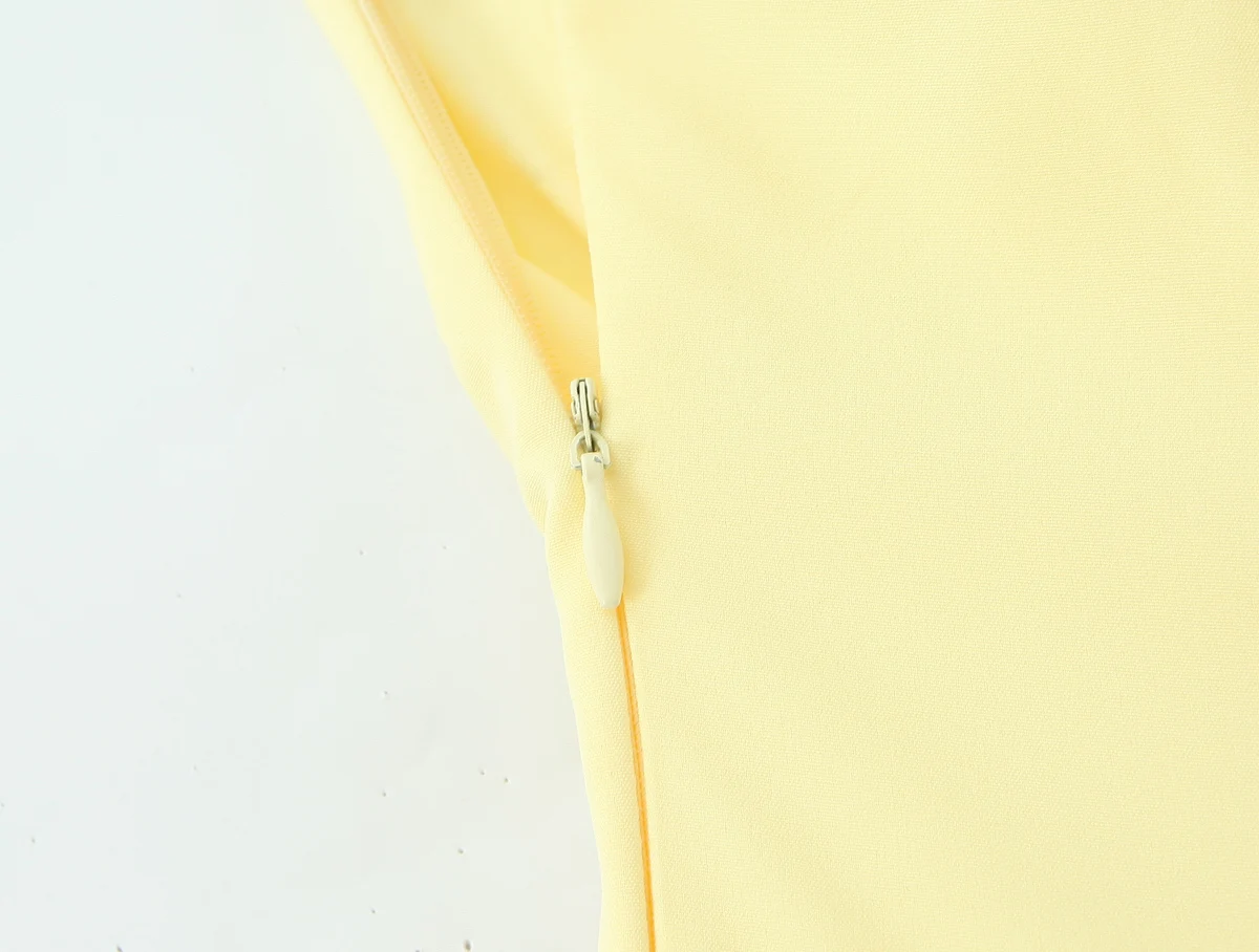 Strapless Bow Elegant Evening Party Dresses For Women Lace Up Bandage Back Ball Gown Yellow Dress Christmas Robe - Image 27