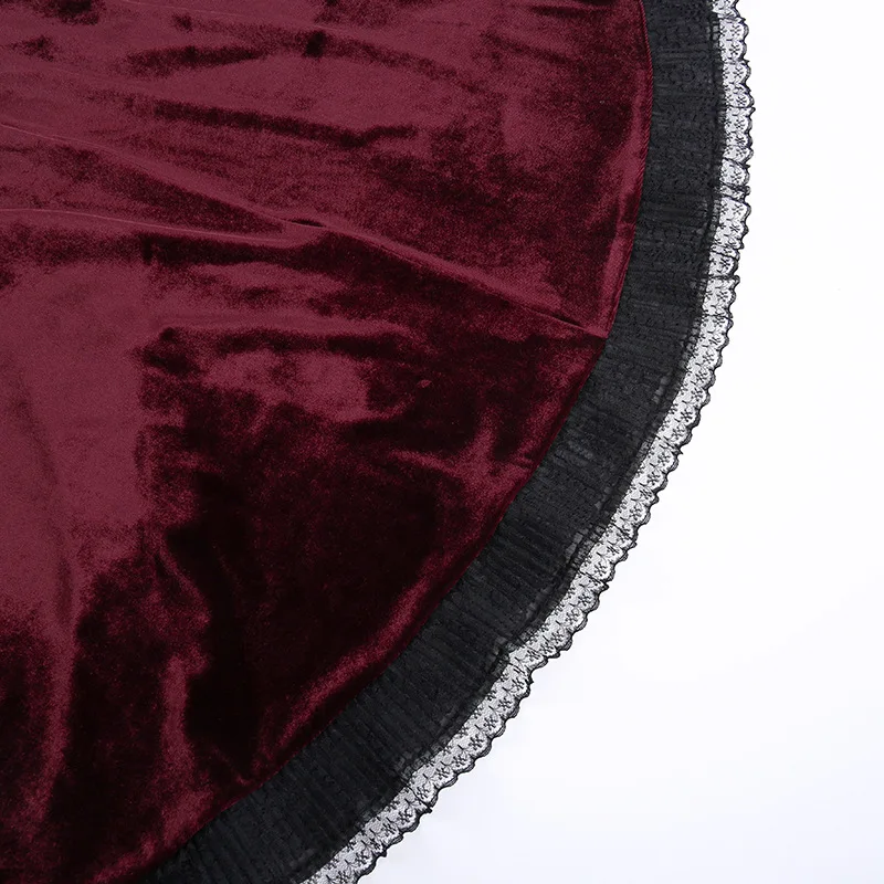 High Low Cut Swallow Tail Lace Bodice Dress Strap Y2K Corset Bustier Women Sexy Dark Gothic Costume Sling Strap Sleeveless Dress - Image 29
