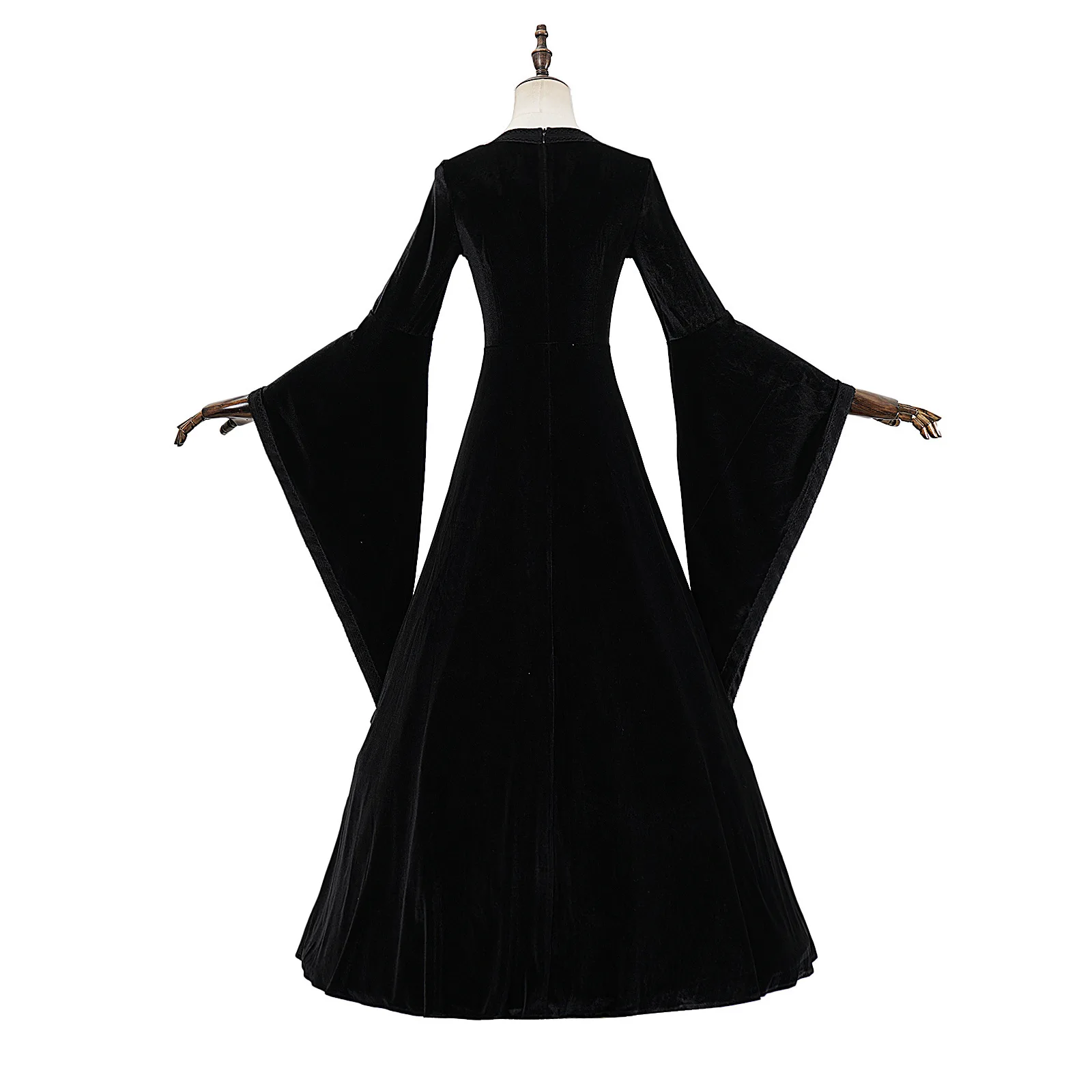 Halloween vintage corset dress cosplay outfit, vintage medieval Renaissance dress, court party - Image 12