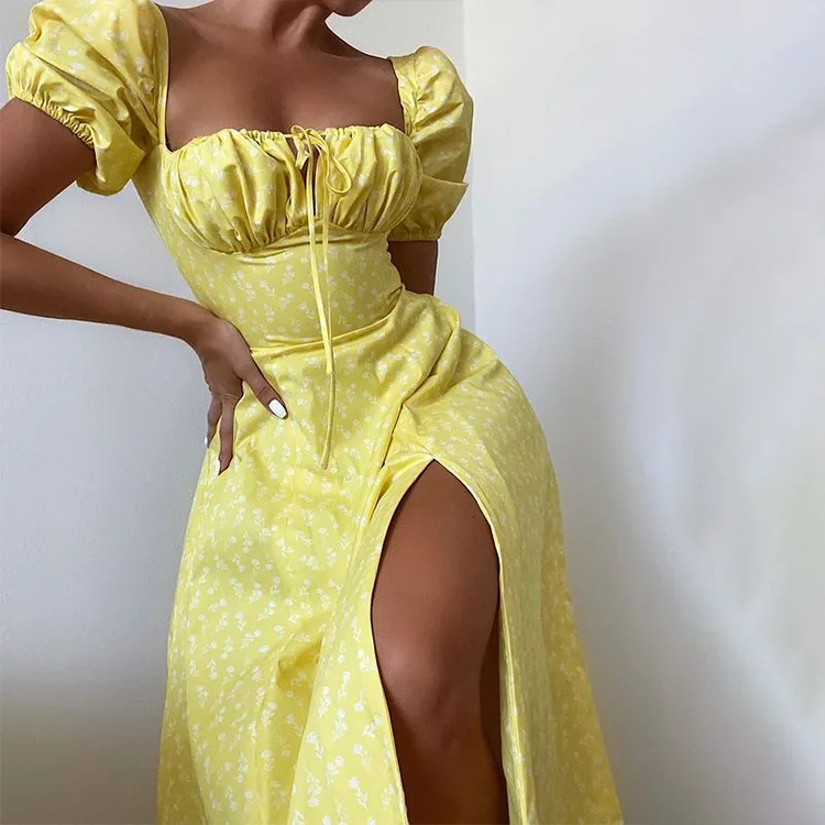 Plaid Printed Spaghetti Strap Sexy A-line Dress - Image 33