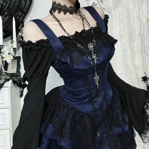 Corset Strap Short Dress New Fashion Lolita Slim Mini Dresses
