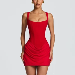 Sexy Ruched Short Dress