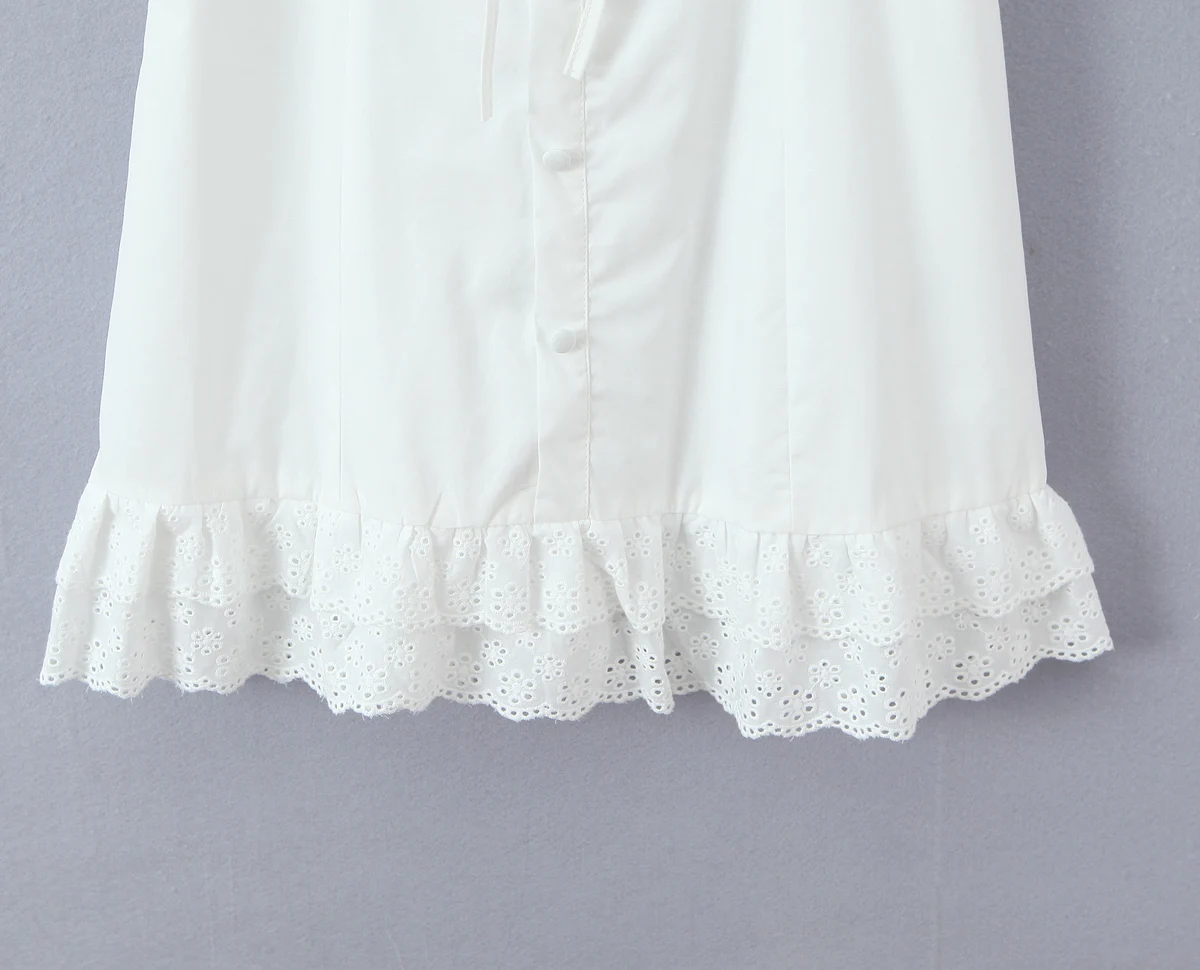 Lace Ruched Chest Corset Style Sling Dress Women Cross Lacing up Back wood ears Hem Tank Dresses Vestidos - Image 5